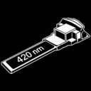 6 - фільтрів: 420 нм · 515 нм · 560 нм · 590 нм · 640 нм · 695 нм